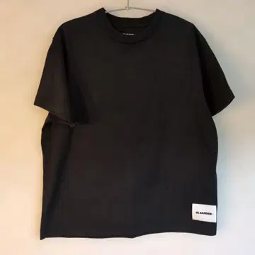 JIL SANDER+ 블랙 T셔츠