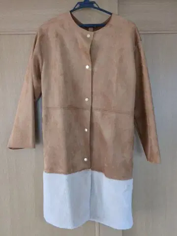 ZARA 코트 스웨이드