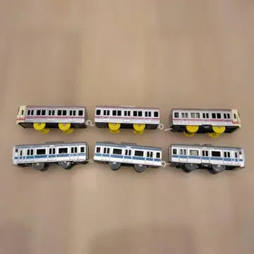 프라레일 6량 출퇴근 기차 세트