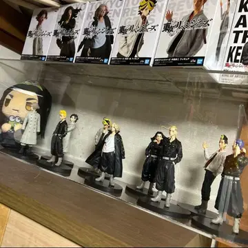 도쿄 리벤저스 피규어 세트 개봉 완료 9체 세트