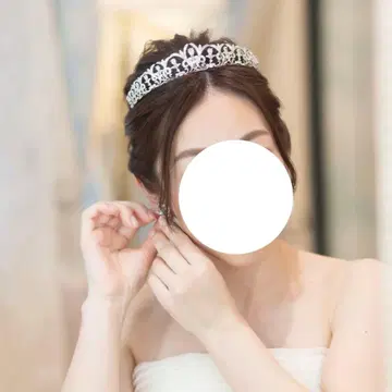 웨딩 티아라 결혼식 고급 사전 촬영 고급스러움
