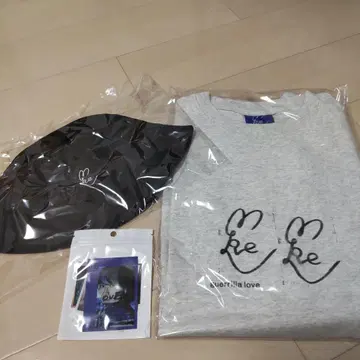 토츠카 쇼타 guerrilla love 티셔츠 버킷햇 스티커