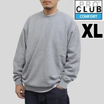 프로클럽 그레이 XL 맨투맨 ProClub 트레이닝복