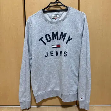 타미진스 TOMMY JEANS 맨투맨 그레이