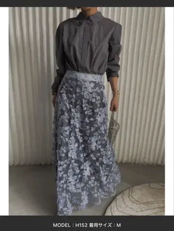 LACE LAYERED SHIRT DRESS ameri vintage