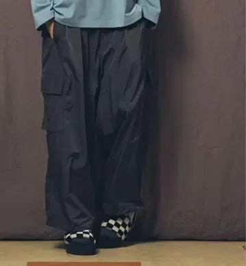 [ MAISON SPECIAL ] 타프타 빈티지 와이드 카고 팬츠