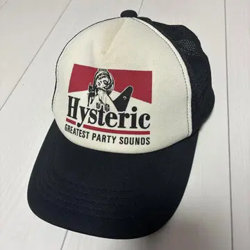 Hysteric 트래커 캡 GREATEST PARTY SOUNDS