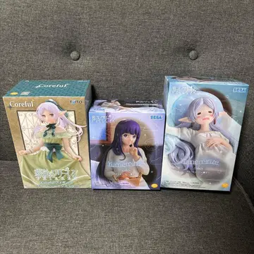 SEGA 유메미리즈 장송의 프리렌 피규어 2개 세트 + 1개