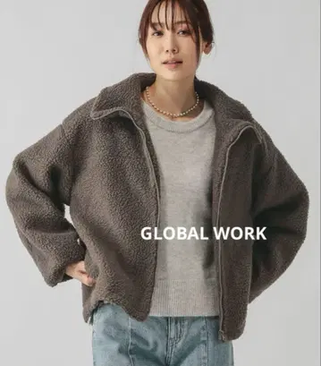 GLOBAL WORK 보아 스탠드 블루종