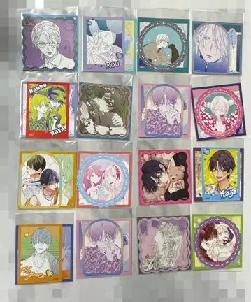 봄의 폭풍과 몬스터 길고양이와 늑대 만복 가챠 스티커