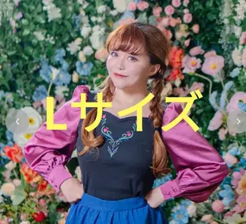 L 사이즈 여성용 골지 풀오버 (kaho/Disney) 안나