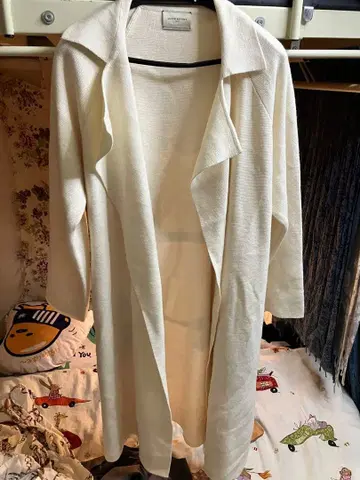 UNITED ARROWS 화이트 롱 코트