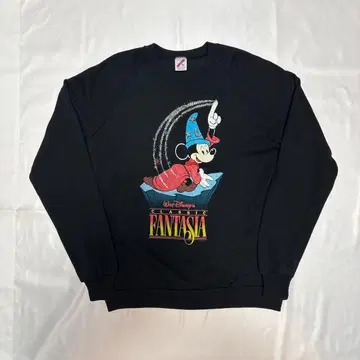 Disney FANTASIA 맨투맨 USA제 80s 판타지아