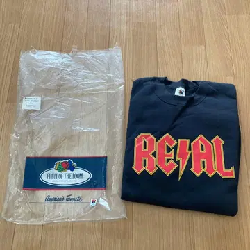 90s USA제 REAL SKATEBOARDS 맨투맨 AC/DC