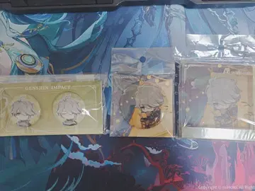 원신 알하이탐 캔뱃지 아크릴 블록