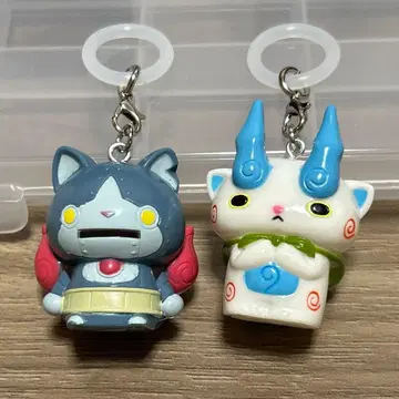 요괴워치 로보냥 코마상 메지루시 액세서리 키링