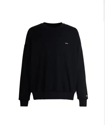 블랙 크루넥 트레이닝복