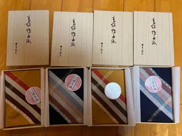 고급 하카타 오리 보자기 4종 세트