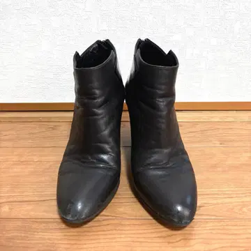 이탈리아제 부츠 블랙 숏부츠 앵클부츠