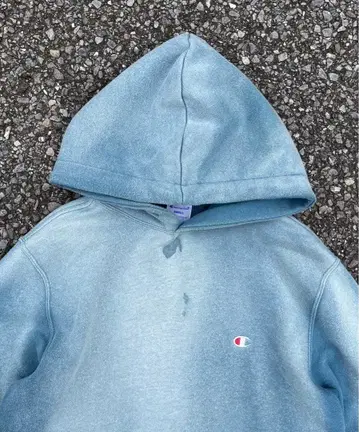 Champion 후드티 페이드 선페이드 일광화상 데미지 귀페이드