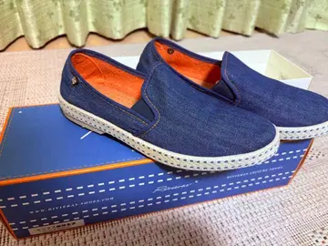 [ 새상품급 ] 리비에라 여성용 36사이즈 데님 슬립온 박스 포함