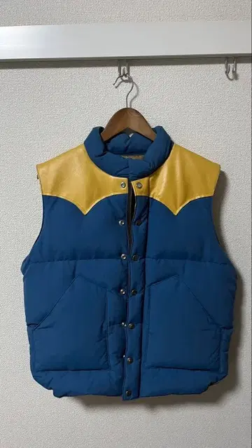 슈가케인 소가죽 가죽 요크 다운 베스트