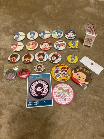 몬치치 세키구치 핀 배지 세트