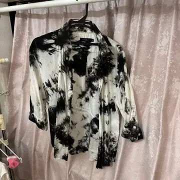 CIVAZIZE 타이다이 7부 소매 셔츠