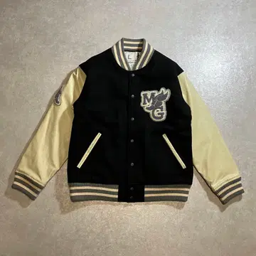 archive 바시티 자켓 울 블랙 충전솜 윙발