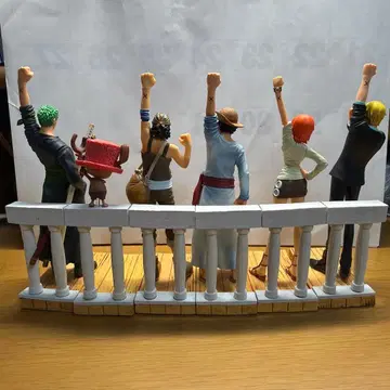 원피스 드라마틱 쇼케이스 알라바스타 피규어 6체 세트 밀짚모자