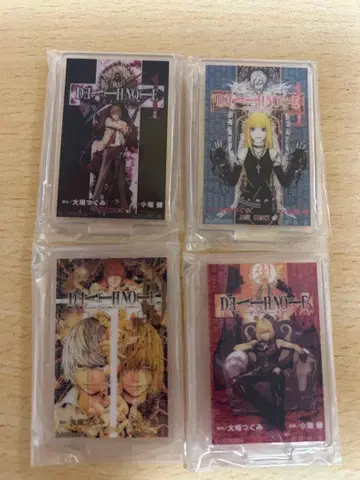 데스노트 포스터 아크릴 스탠드 1, 4, 8, 10권