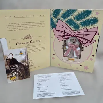 가격 협상 가능 테디베어 오너먼트 산타 2002 일본 한정판