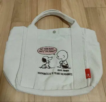 루토트 스누피 토트백 미니 토트