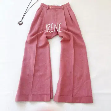 [ 새상품급 ] IRENE FLANNEL TROUSERS 플란넬 트라우저