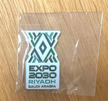 간사이 만박 사우디아라비아 파빌리온 핀 배지 한정판
