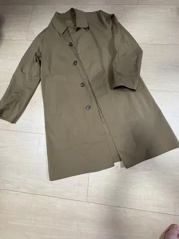 브라운, 트렌치코트 S 사이즈 UNIQLO