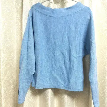 23구 보트넥 니트 울 100%