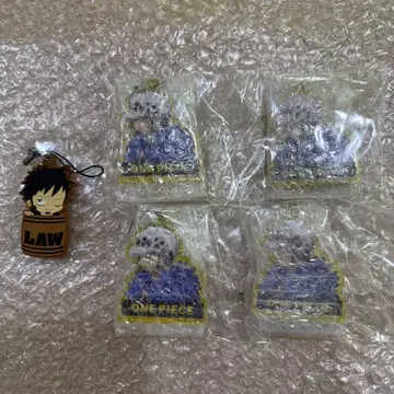 ONEPIECE 제일복권 아크릴 키링 러버 키링 로