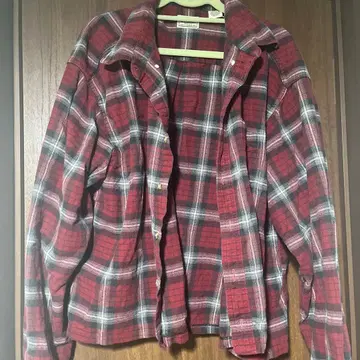 L.L.Bean 체크 무늬 플란넬 셔츠