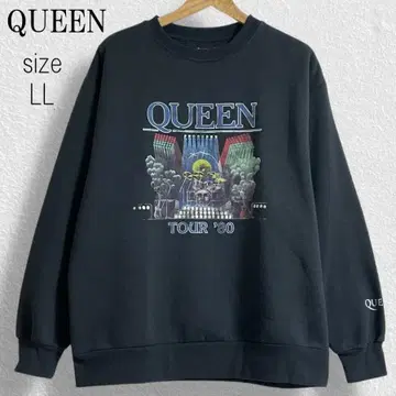 퀸 Queen 투어 '80 속기모 트레이닝복 맨투맨 LL