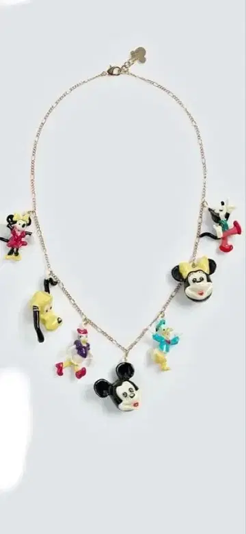 ZARA Disney 미키 목걸이 해리 램버트 콜라보