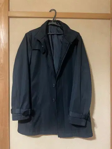 남성용 트렌치코트 미디엄 기장