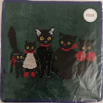 페이러 손수건 코스메 주방 Kurahashi 미사용 새상품 네이비