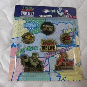 TIGER & BUNNY THE LIVE 메탈 마그넷
