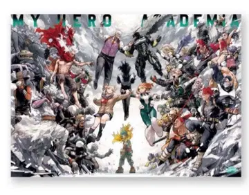 원화전 나의 히어로 아카데미아 B2 포스터 키 비주얼
