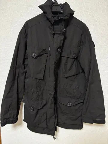 영국군 WINDPROOF 컴뱃 스모크 180/104 블랙 염색