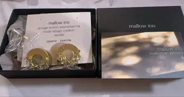 mallow ino 귀걸이 골드