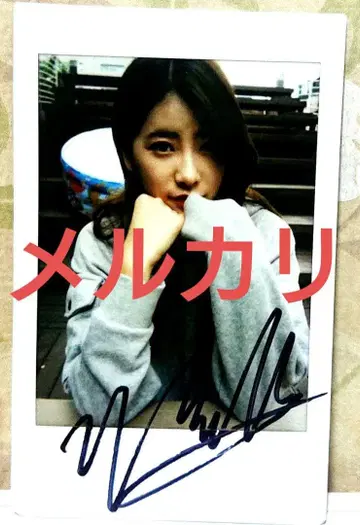 dia 희현 친필 사인 폴라로이드 다이아 희현 폴라로이드 한국 한류