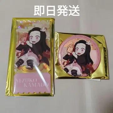 귀멸의 칼날 중국 한정판 비유 시리즈 아크릴 티켓 캔뱃지 네즈코