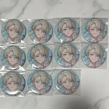 니지산지 히바치 마나 Sweet Floaties 캔뱃지